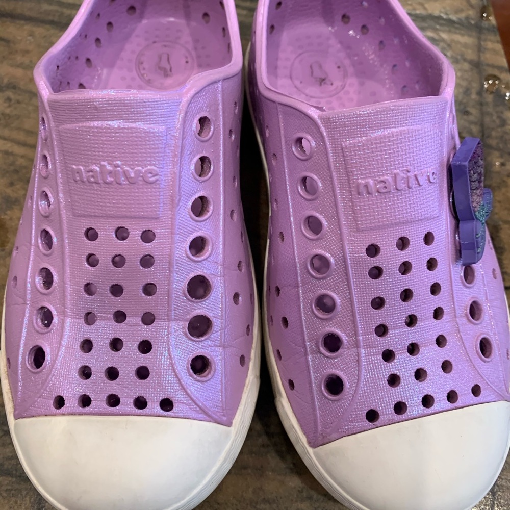 Native Sparkle Purple Shoes C9